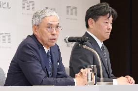 Mori Building: Press Conference on the Change of President